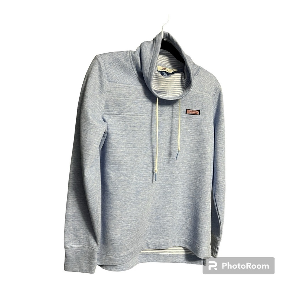 Vineyard Vines Heathered Blue Hoodie
